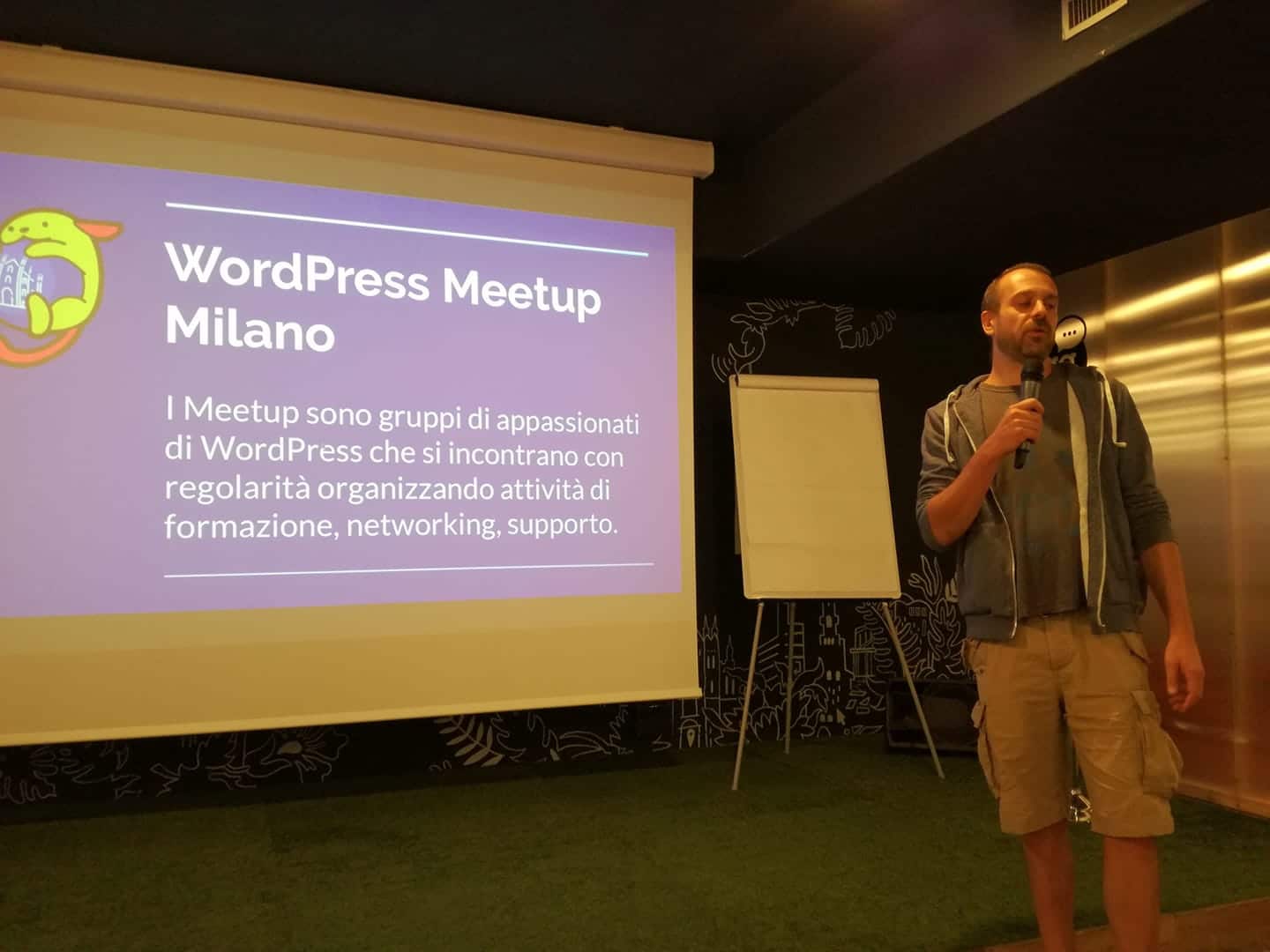 Giovanni Invernizzi al WordPress Meetup di Milano